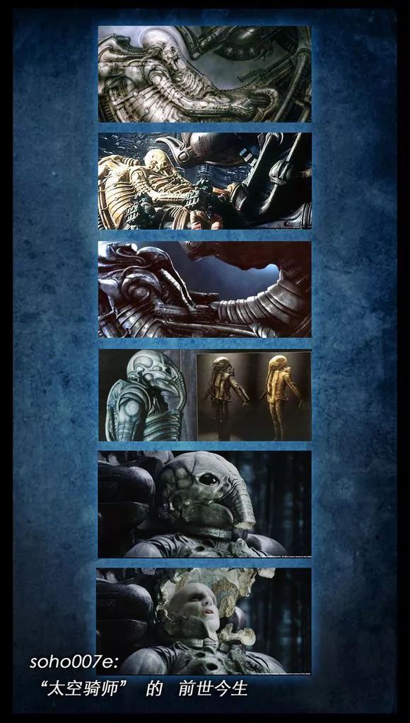 人类异形和太空骑师谁是爹你知道不