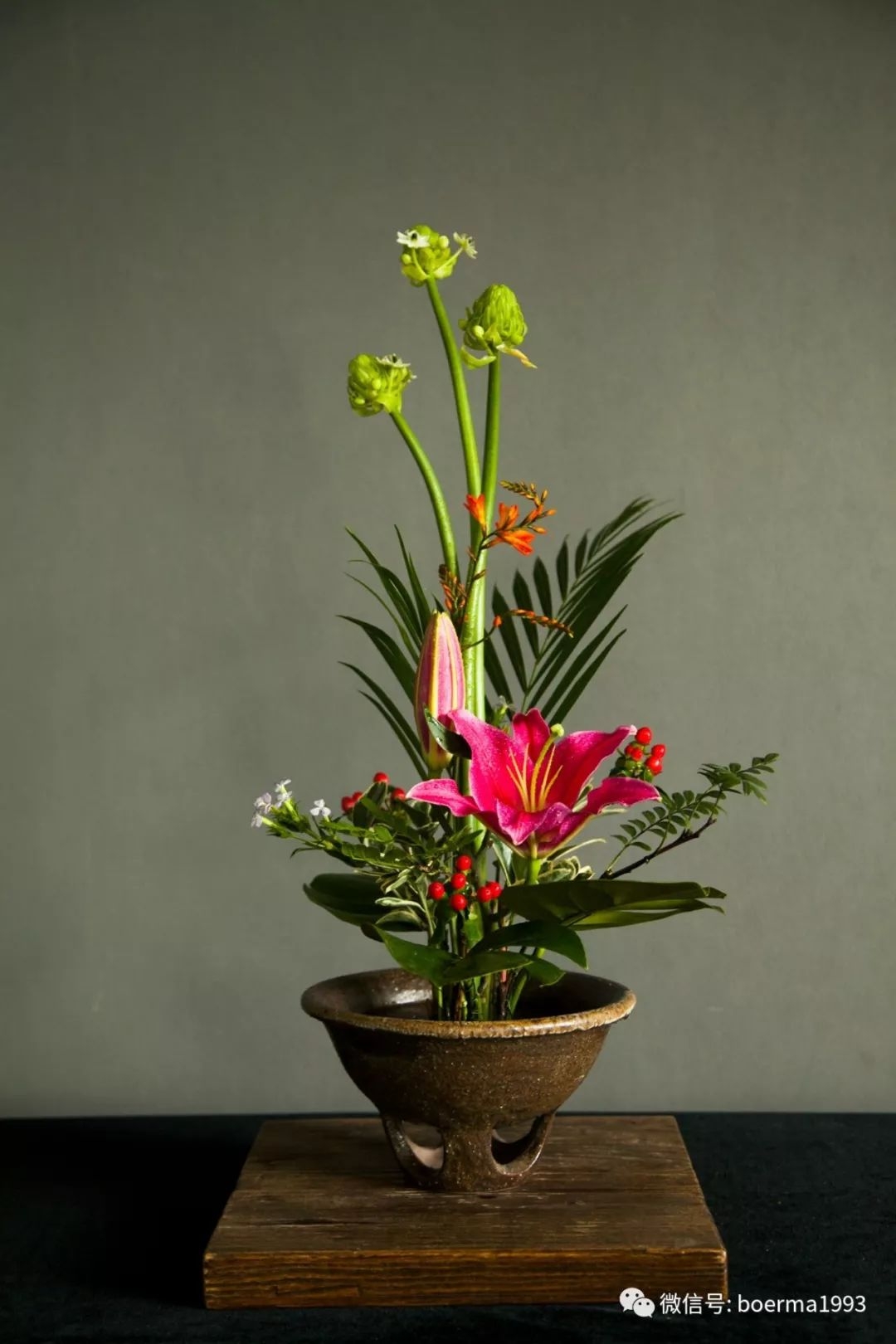 茶室插花|秀雅养心