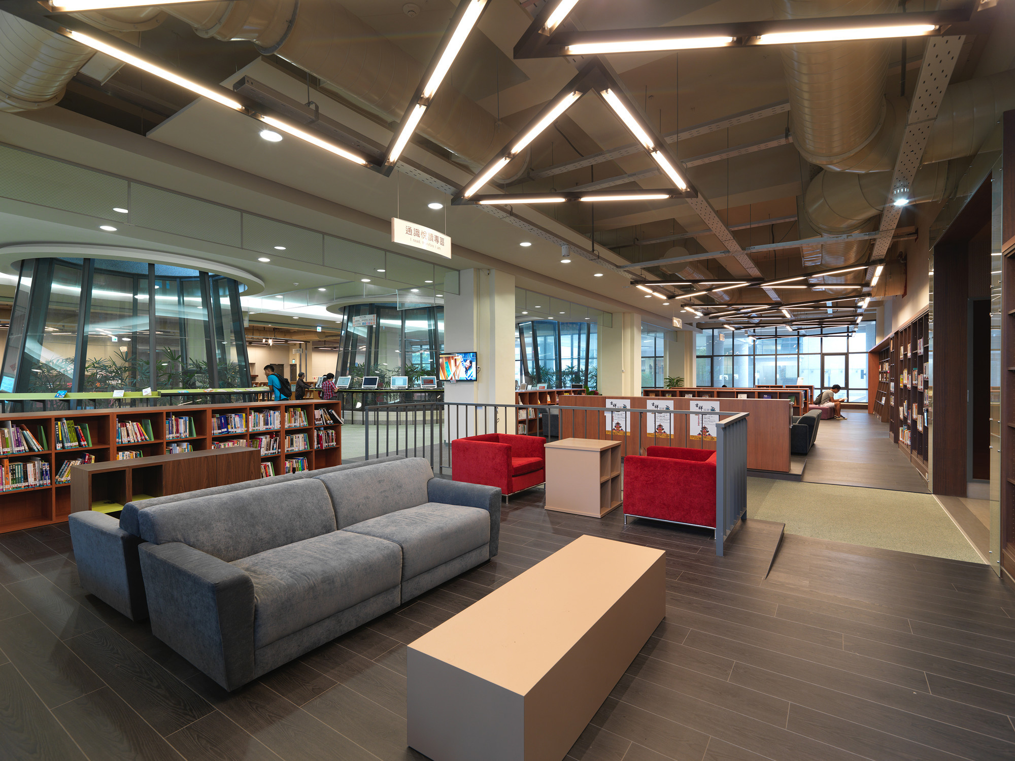 赛宾:国立台北大学图书馆(taipei univesity library)