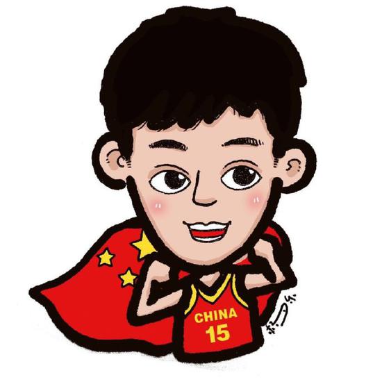 周琦换微博头像表态理解火箭对成绩的迫切追求