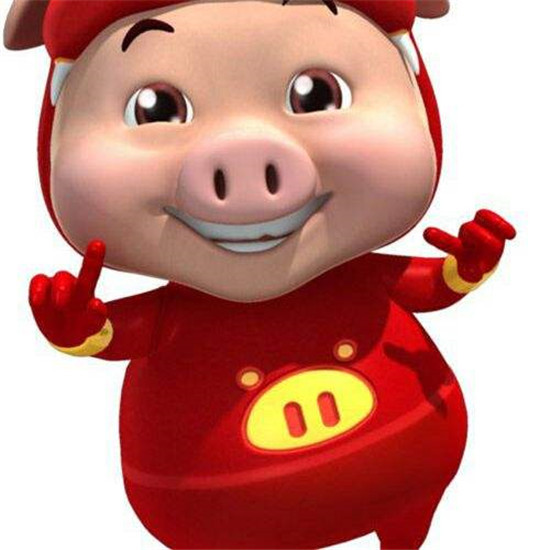 佩奇跑到佛山西樵渔耕粤韵过大年文化园春节举行猪卡通大巡游