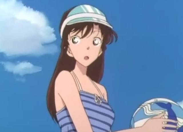 名侦探柯南:小兰为他果断换发型,头上角消失后的小兰竟这么漂亮