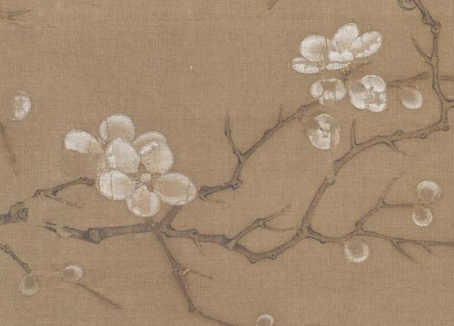 宋,赵佶《梅花绣眼图》