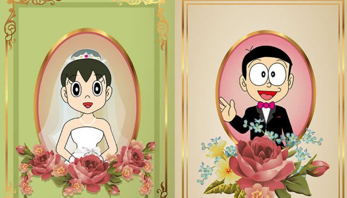 大雄, 看到他们的照片之后, 网友: "狼"才女貌|李诞|静香|哆啦a梦
