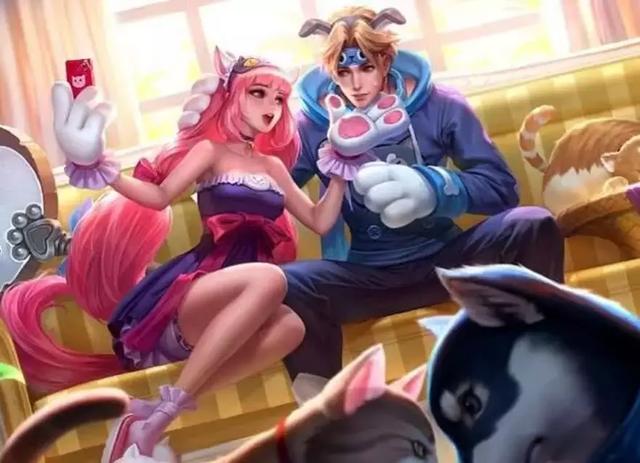 猴子和露娜这一对cp大家都非常的清楚