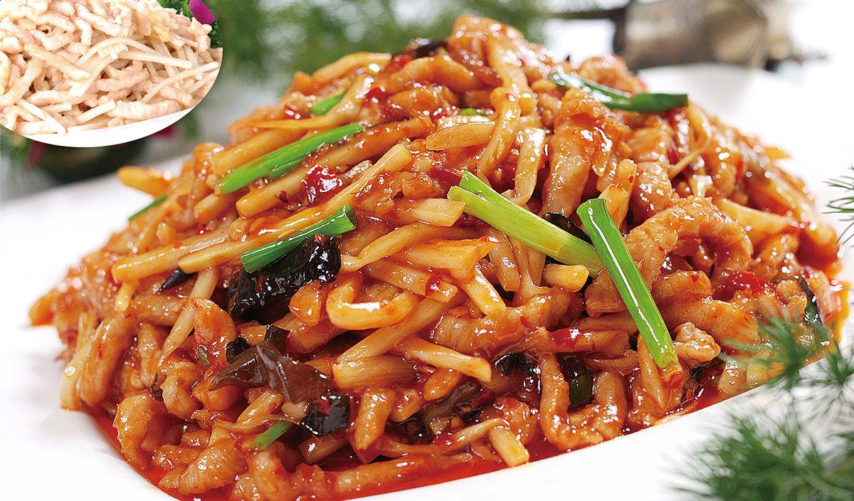 这样做出来的"鱼香肉丝"才好吃,看了就有食欲!