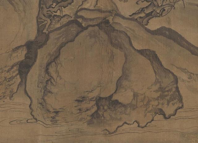 宋,郭熙《窠石平远图》|郭熙|窠石平远图|山水画_新浪新闻