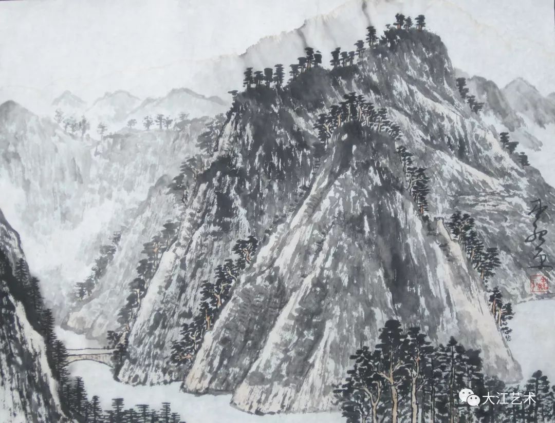 大江艺术第56期丨巫绍平山水写生作品欣赏