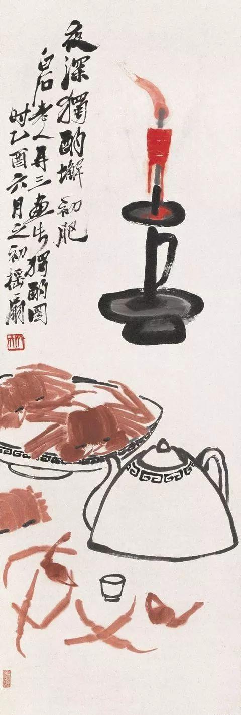 齐白石画蟹从一到三人老画精