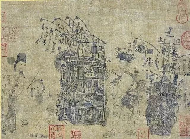 货郎图|货郎|李嵩_新浪新闻