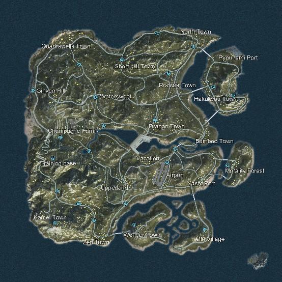 绝望岛地图图片