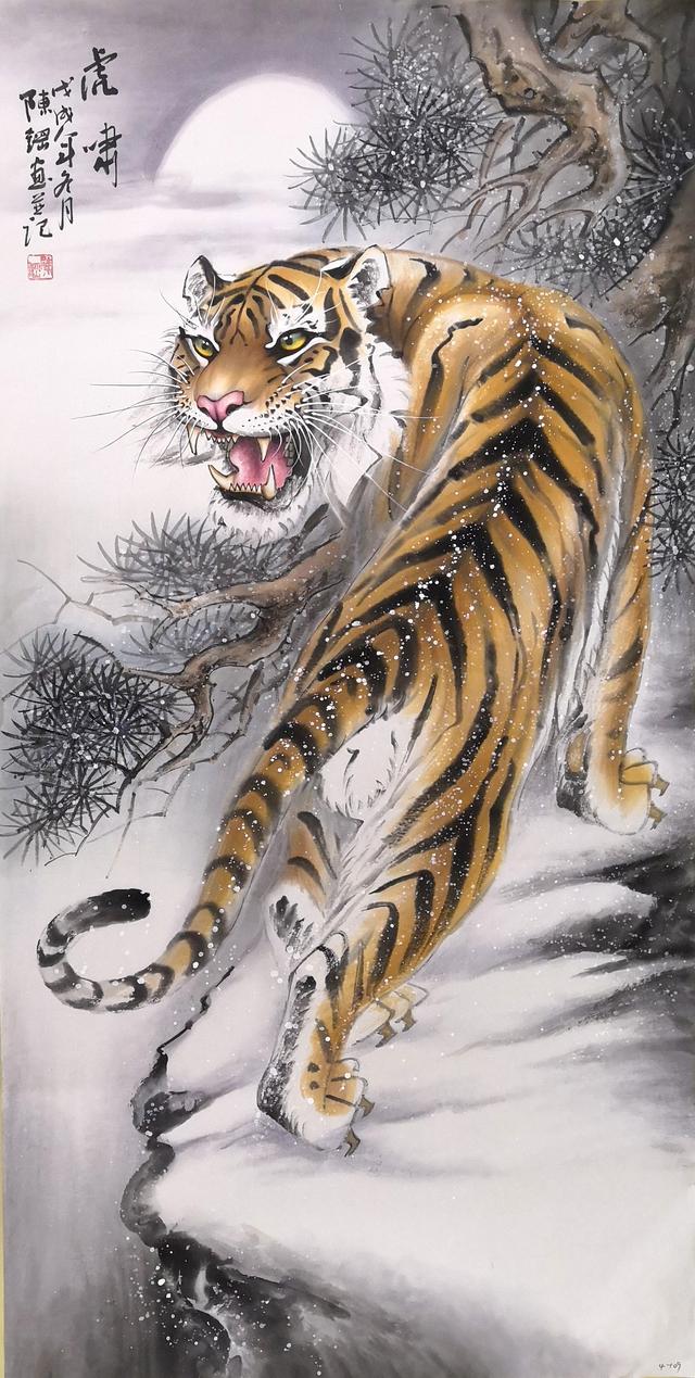 广西省灌阳县人,自幼随其舅公广西名画家,林景椿教授(中国美协会员)门