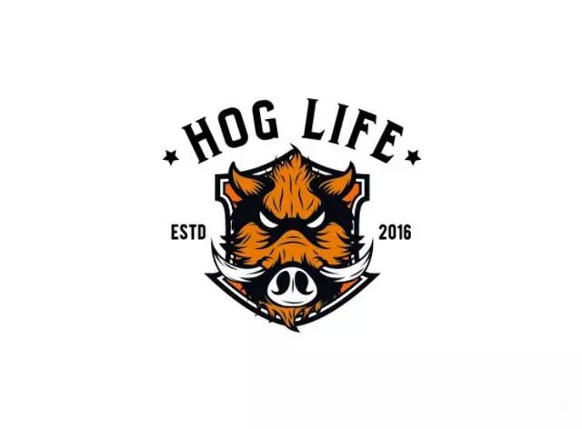 猪年行大运,来瞧瞧猪主题的LOGO设计|主题|LOGO设计|灵感_新浪新闻