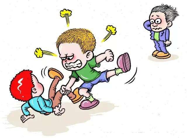 小孩子打架,出现这两种情况,父母必须出手制止,晚了后果很严重
