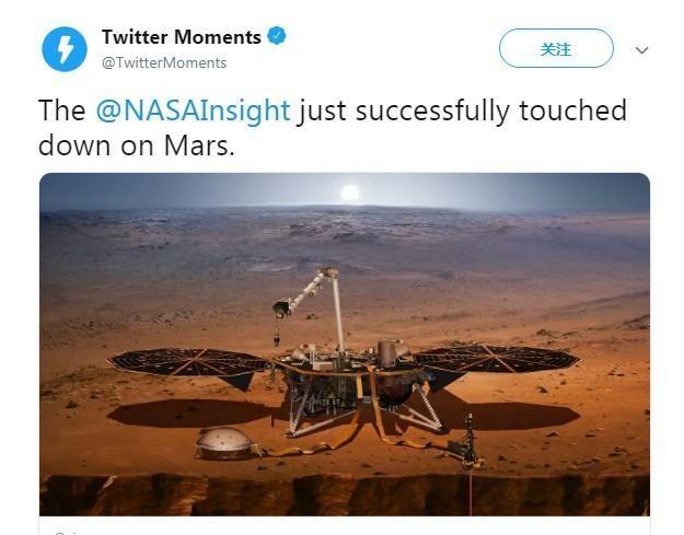 nasa洞察号成功登陆火星,为马斯克移民火星开路