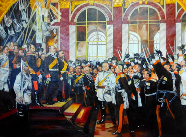 普鲁士统一德国,为何要让国王在法国加冕称帝?