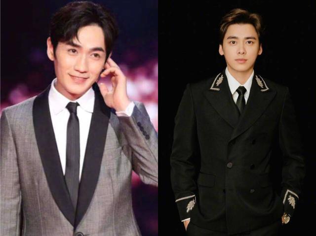 春晚男神组合李易峰和朱一龙,同穿西装,风格大不同