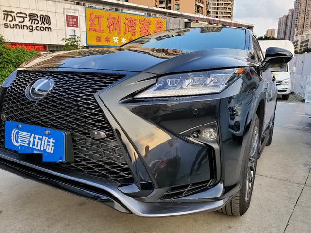 新提雷克萨斯rx300镀络边贴黑改色霸气之中又多一分凌厉