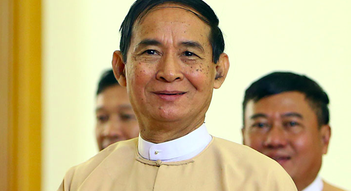 缅甸新总统温敏:昂山素季的"左膀右臂"