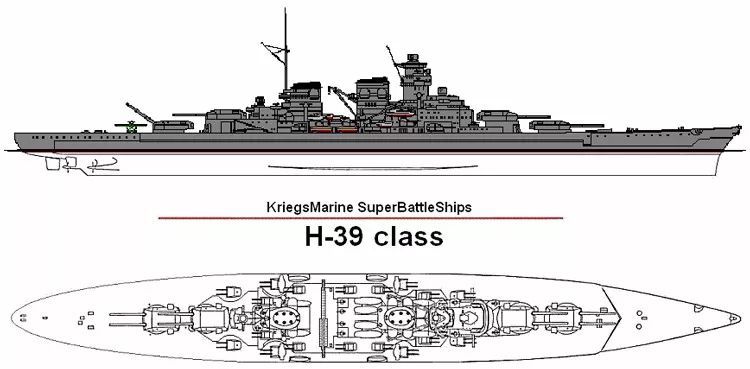 德国h44超级战列舰图片