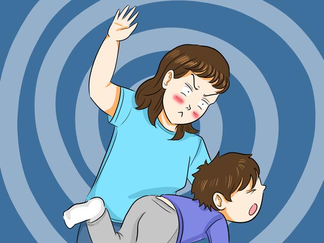 再生气孩子身上这几个地方也不能打不然后悔是家长