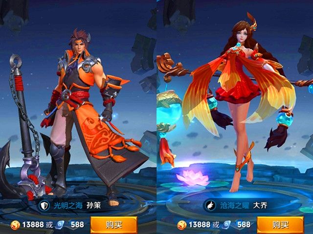 王者荣耀:李白的老婆,孙策的老婆,都不及兰陵王的老婆