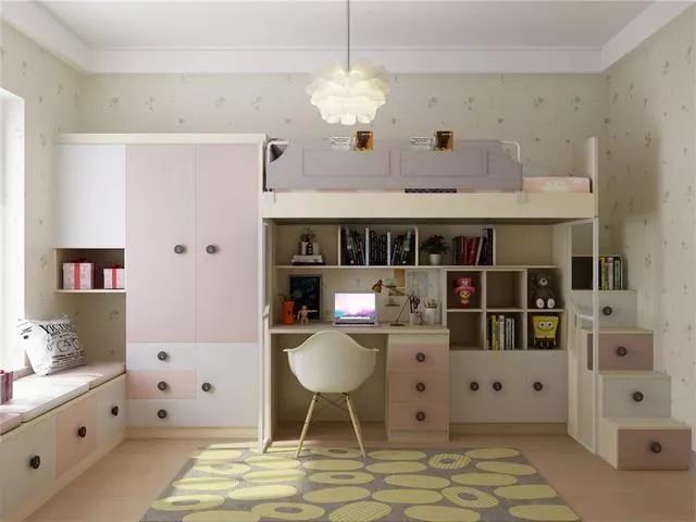 关于小户型儿童房的床榻榻米和高低床你选择哪个