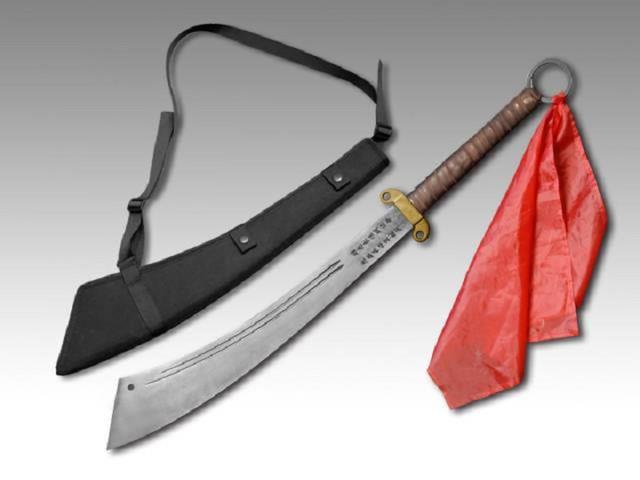 大刀没刺刀好使?那大刀队是不是吹牛?刚问完就被长辈抽了一巴掌