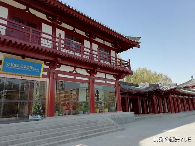 西安大明宫国家遗址公园含元殿遗址实拍艺术建筑彰显古都文化