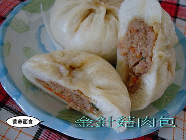 金针菇肉包&葱油饼