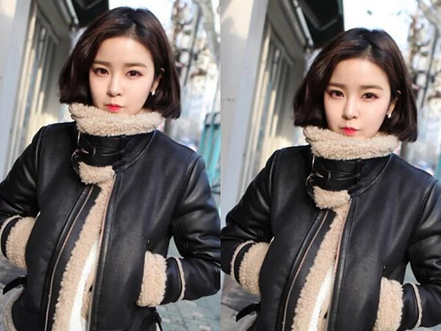 那就换个适合自己的发型吧,这款lob头的短发就很不错,适合圆脸蛋的