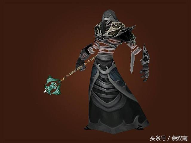 虚灵是魔兽世界tbc版本加入的,俗称"绷带人".