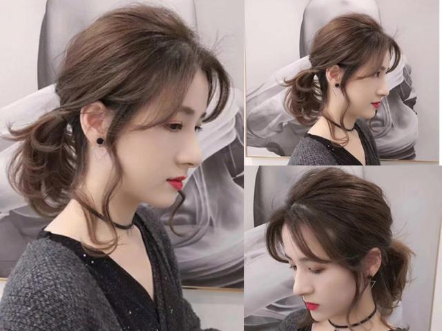 今年最流行的扎发发型,搭配对的发色,超显气质!