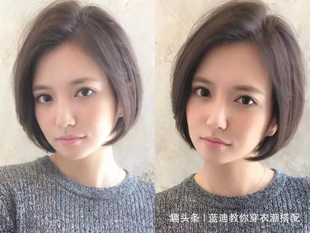 2019年流行的“波波头”发型,不仅好看,还显脸小!|发型|刘海|女生_新浪新闻