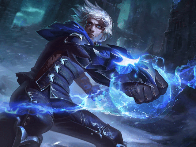 lol小黄毛ez重回下路一哥这个出装中期1q半血