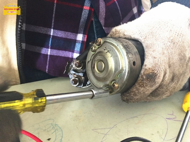 现场实操,行星型起动机的拆装及各部分作用