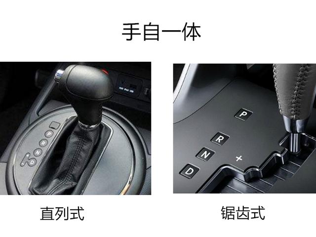 手动挡自动挡手自一体汽车的档位分布各有何不同