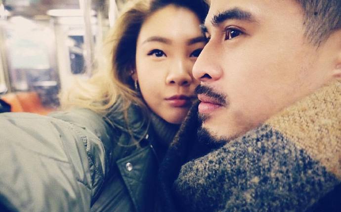 郑欣宜近照被指是肥姐翻版晒与男友人亲密合照超级开心幸福