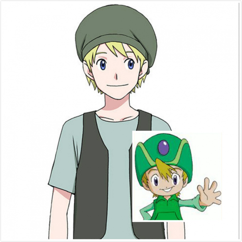 数码宝贝初代8位成员长大后的样子阿和和太一谁更帅呢