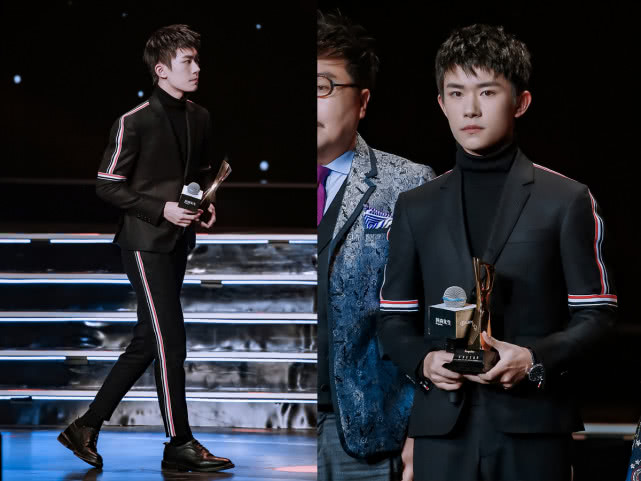 27岁杨洋剪"癞子头",撞上18岁易烊千玺,颜值高任性