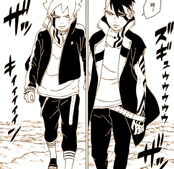 火影博人传漫画第30话鸣人对战壳组织大筒木桃式再次出现