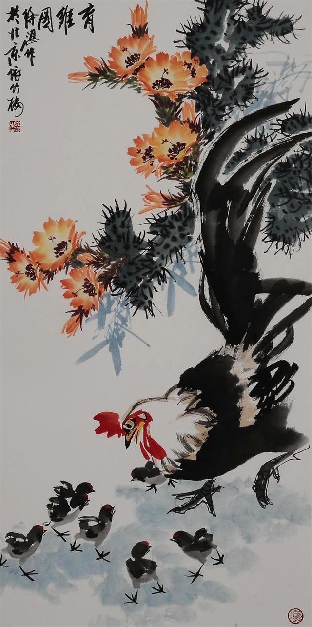 国礼艺术大师徐湛中国画作品欣赏