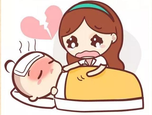 宝宝生病,自己既心疼又自责,还需要一个人带着宝宝去医院的时候.2.