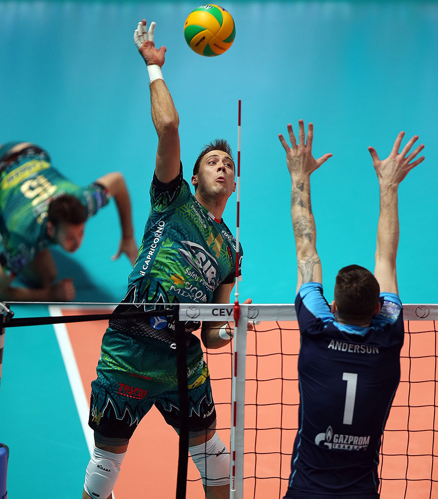 男排欧冠半决赛技术统计!喀山泽尼特和奇维塔诺瓦会师决赛!