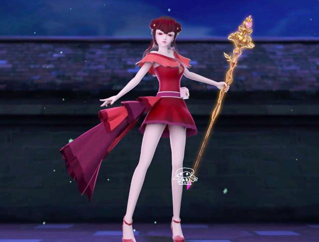 齐娜:塔罗牌权杖胆小内向的齐娜随着与菲灵缔结叶罗丽契约之后,一路也