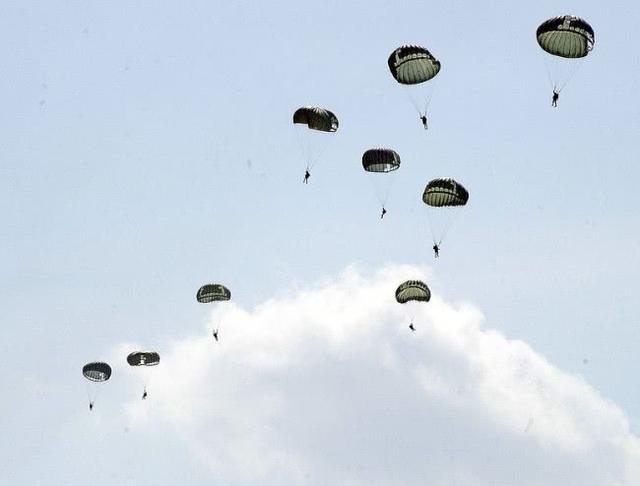 澳洲空降兵跳伞挂树上,70年后才被发现,变成白骨缠满树枝