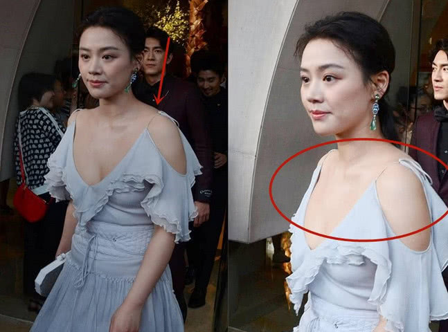 路人拍摄下的马思纯虎背熊腰胖到不敢认网友大妈既视感