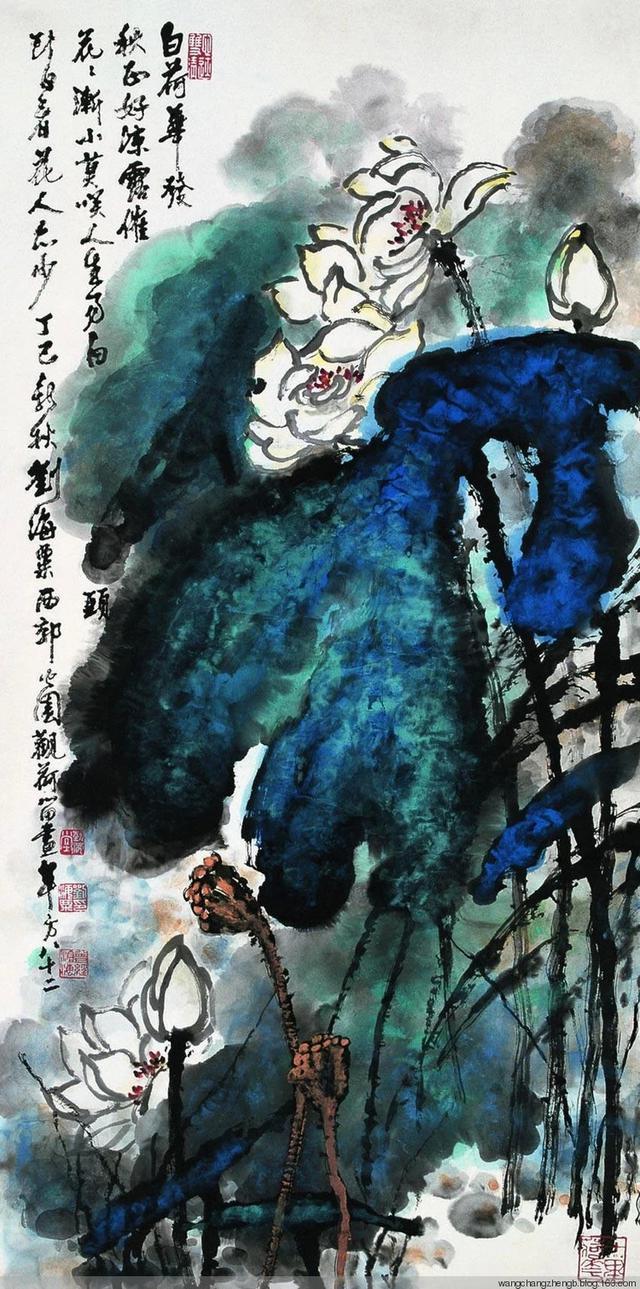 现代杰出大师刘海粟作品欣赏!