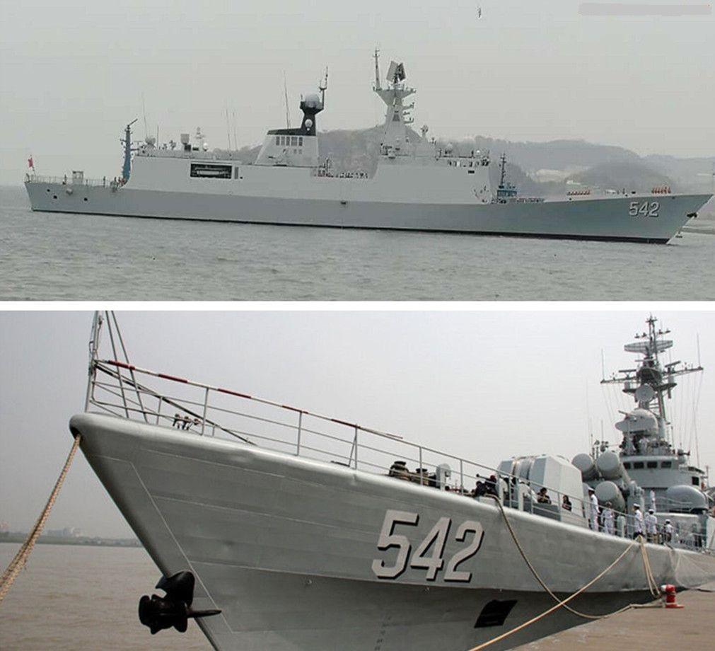 号还是542,舰已经是新瓶装新酒了,054a现在看都是世界一等一的先进