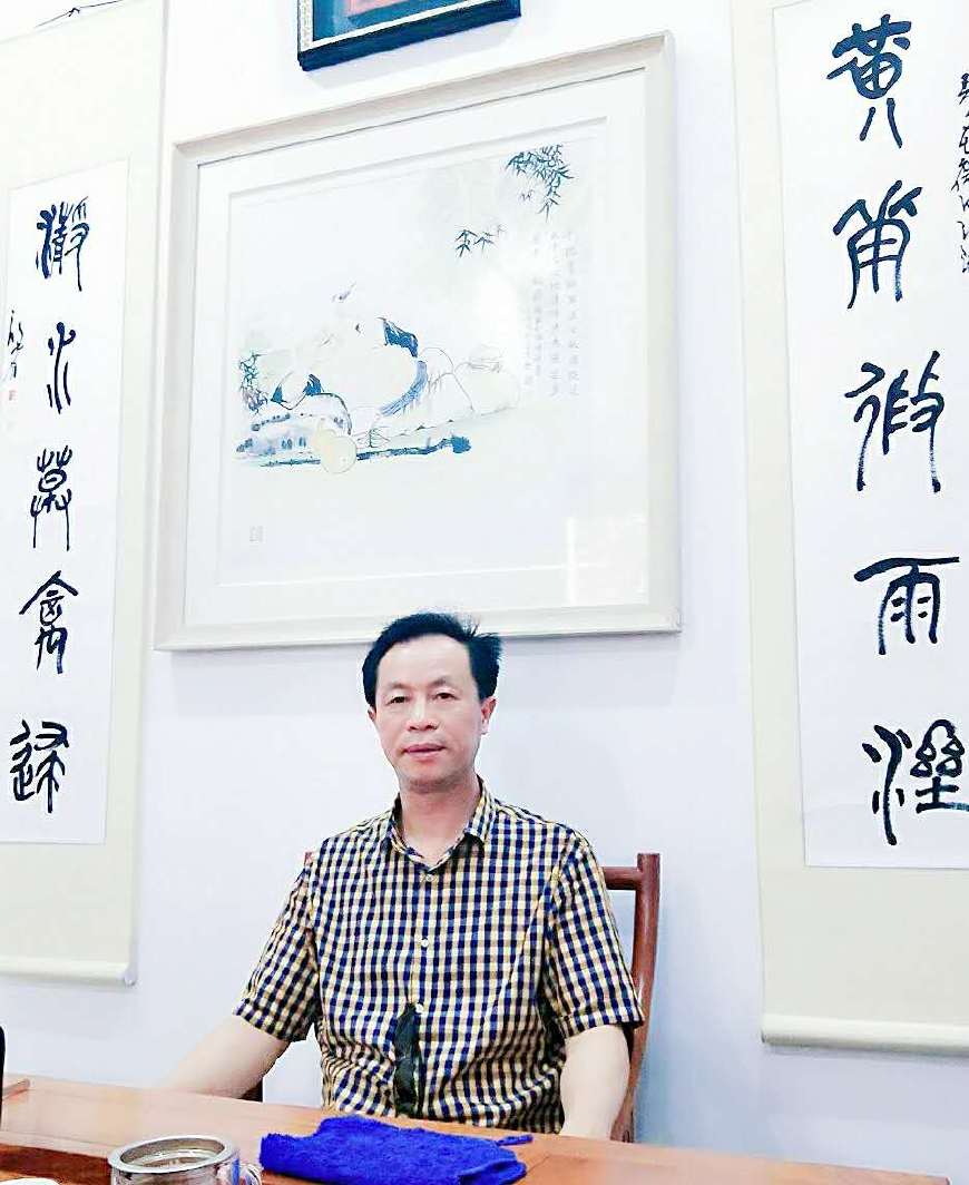 著名人物画家周治民书法艺术欣赏